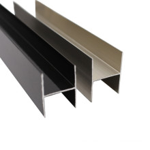 Factory price aluminum H profile for installation polycarbonate sheet